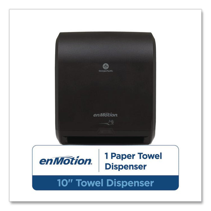 enMotion Automated Touchless Towel Dispenser, 9.5 x 14.7 x 17.3, Black