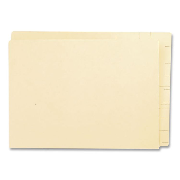 Manila Conversion Folders, Straight Tabs, Letter Size, 0.75" Expansion, Manila, 100/Box