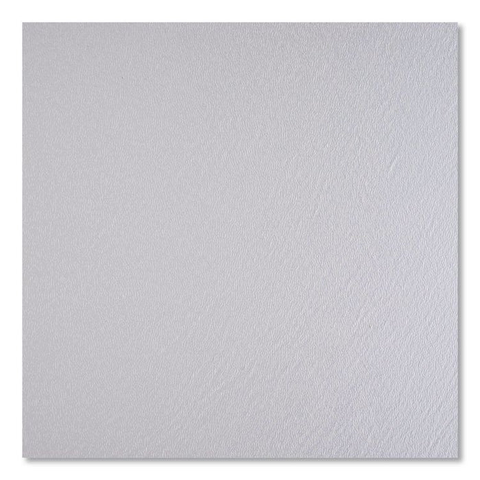 Non-Studded Chair Mat for Hard Floors, Rectangular, Straight Edges, 46" x 60", Clear