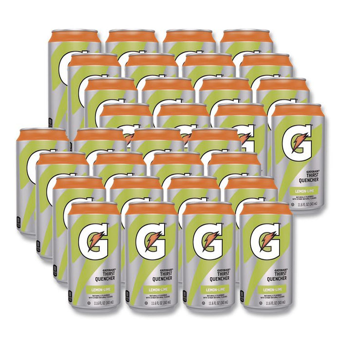 Thirst Quencher Can, Lemon-Lime, 11.6 oz Can, 24/Carton