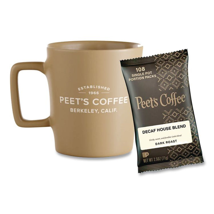 Coffee Portion Packs, Decaf House Blend, 2.5 oz Frack Pack, 18/Box