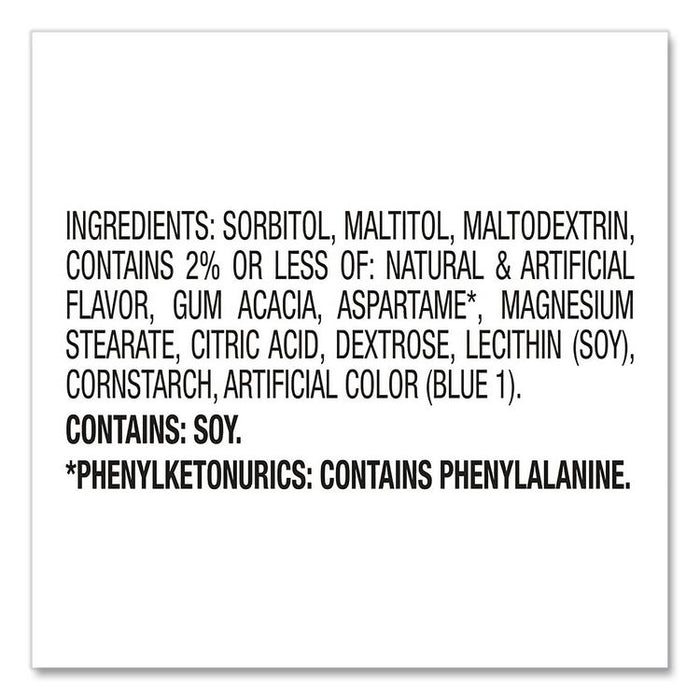 Sugar-Free Cool Mints, Coolmint, 1.5 oz Tin, 8 Tins/Carton