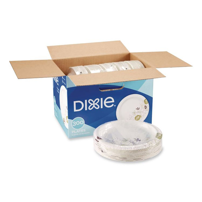 Pathways Medium-Weight Paper Plates, 8.5" dia, Pathways, 300/Box, 2 Boxes/Carton