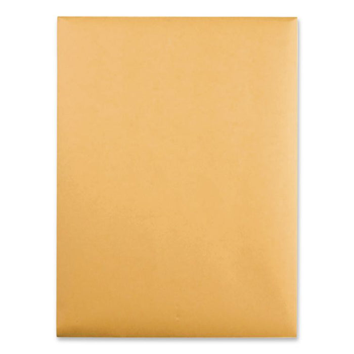 Clasp Envelope, 28 lb Bond Weight Kraft, #90, Square Flap, Clasp/Gummed Closure, 9 x 12, Brown Kraft, 250/Carton