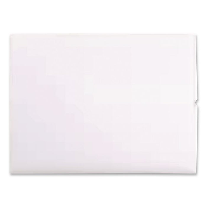 Open-Side Booklet Envelope, #10 1/2, Cheese Blade Flap, Gummed Closure, 9 x 12, White, 250/Box