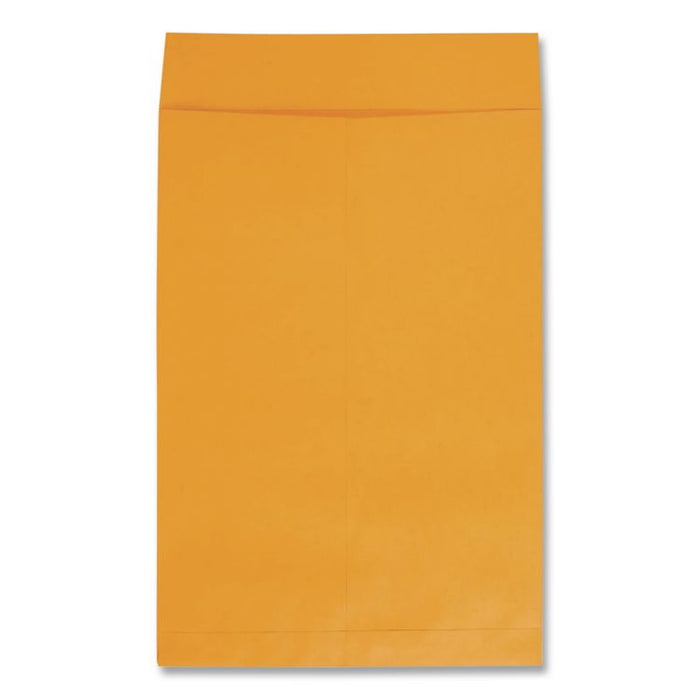 Jumbo Size Kraft Envelope, Cheese Blade Flap, Fold-Over Closure, 12.5 x 18.5, Brown Kraft, 25/Pack