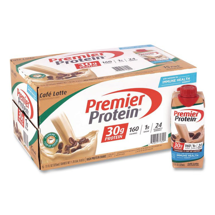 Cafe Latte Shake, 11 oz Bottle, 15/Carton