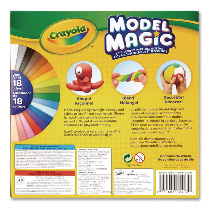 Model Magic Modeling Compound, Deluxe Variety Pack, Assorted Colors, 0.5 oz Pack, 14 Packs