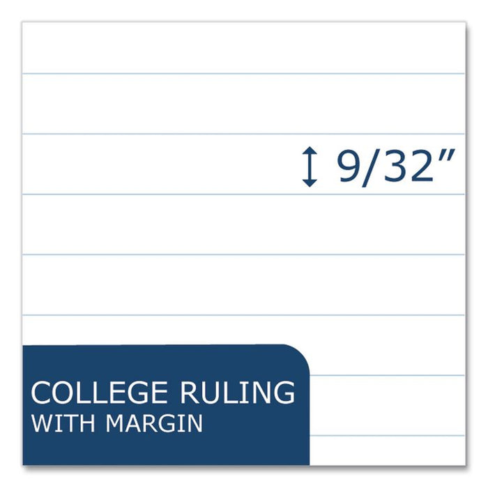Environotes BioBased Notepad, Randomly Assorted Cover Colors, Medium/College Rule, (70) White 8.5 x 11 Sheets