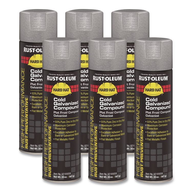 Hard Hat High Performance V2100 System Rust Preventive Cold Galvanizing ...