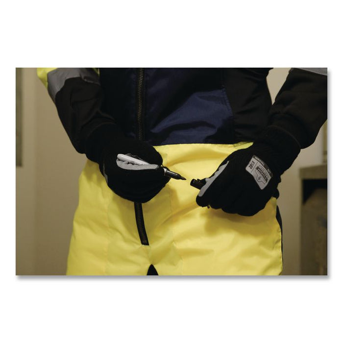 ProFlex 7402 Thermal Knit Cooler Gloves, 10" Long, X-Small (6), Black, Pair