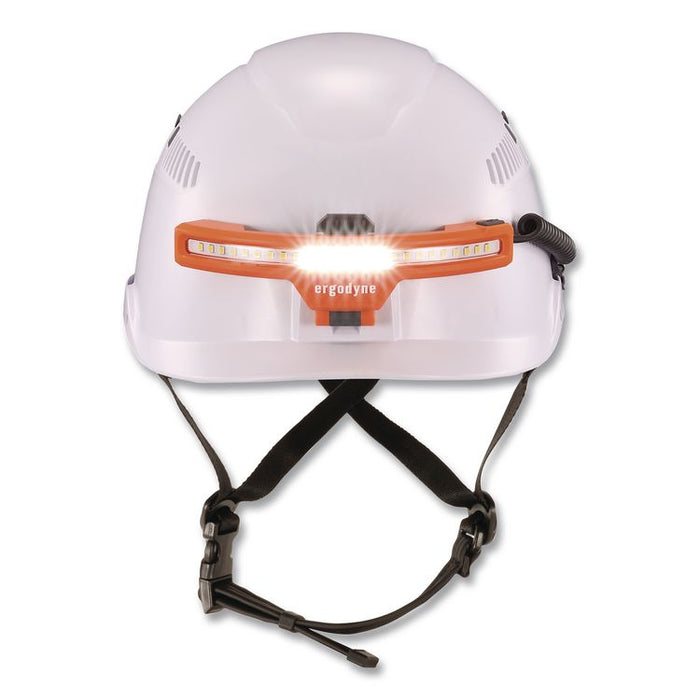 Skullerz 8886 Wide Beam Headlamp with Hard Hat Mount and Rechargeable Power Bank
