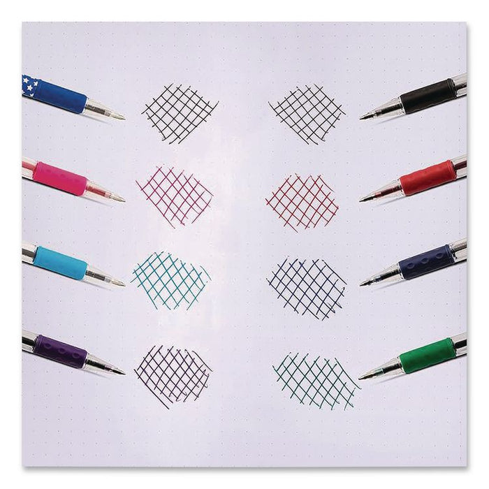 R.S.V.P. Ballpoint Pen, Stick, Fine, 0.7 mm, Assorted Ink and Barrel Colors, 5/Pack
