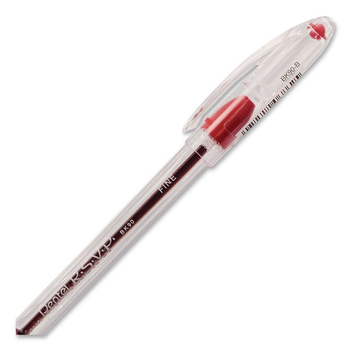 R.S.V.P. Ballpoint Pen, Stick, Fine, 0.7 mm, Assorted Ink and Barrel Colors, 5/Pack