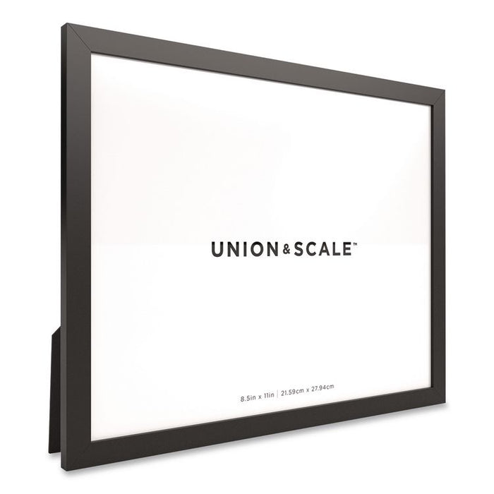 Essentials Wood Picture Frame, 8.5 x 11, Black