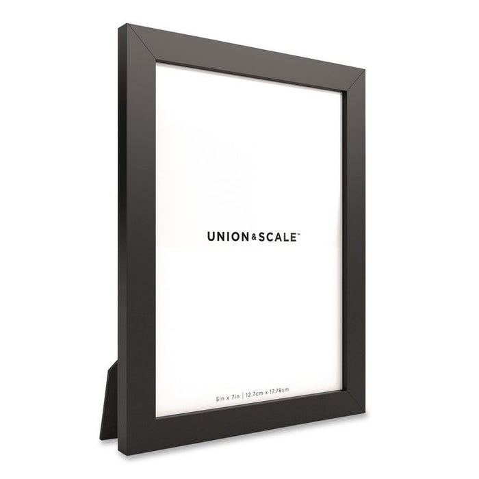 Essentials Wood Picture Frame, 5 x 7, Black