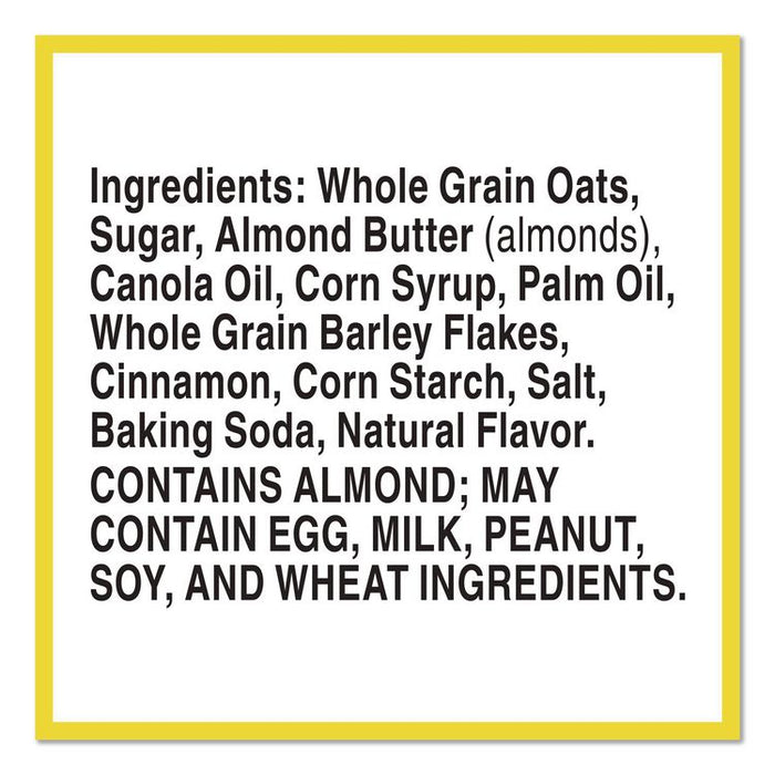 Biscuits, Cinnamon with Almond Butter, 1.35 oz Pouch, 30/Carton