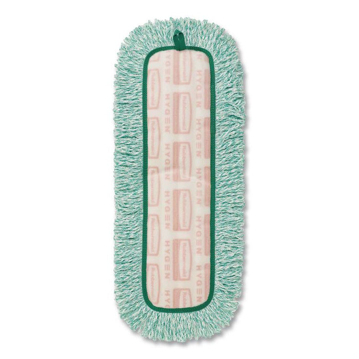 Dust Pad with Fringe, Microfiber, 18" Long, Green