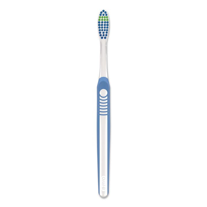 Advanced Clean Soft Bristle Toothbrush, Randomly Assorted Colors, 72/Carton