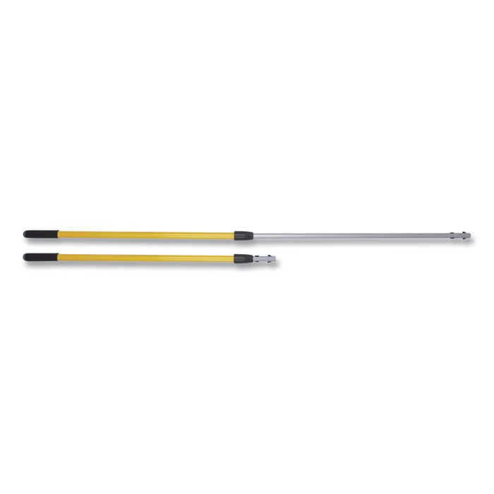 HYGEN Quick-Connect Extension Handle, 4 ft to 6 ft, Yellow/Black