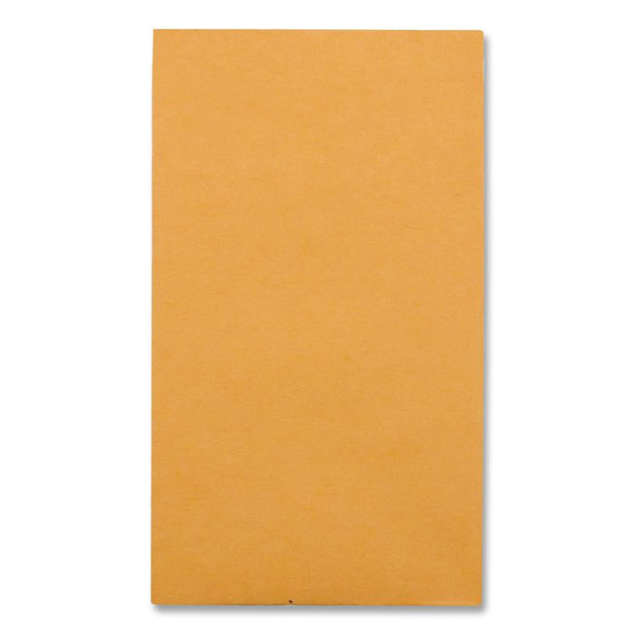 Kraft Coin and Small Parts Envelope, 28 lb Bond Weight Kraft, #5 1/2, Square Flap, Gummed Closure, 3.13 x 5.5, Brown, 500/Box
