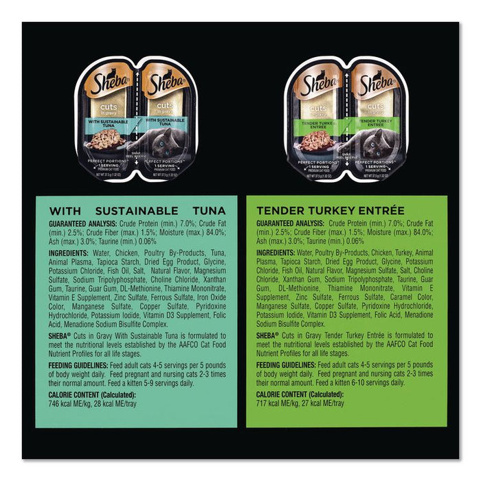 Perfect Portions Variety Twin Packs, Assorted Flavors, 1.32 oz Can, 60/Carton