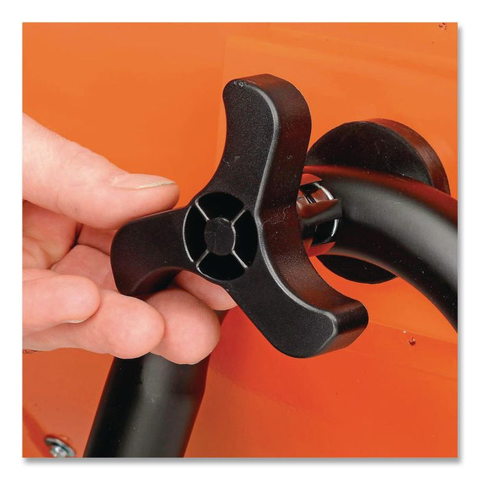 Portable Salamander Heater with Adjustable Thermostat, 240 V, 15,000 W, 21.59 x 28 x 38.5, Orange