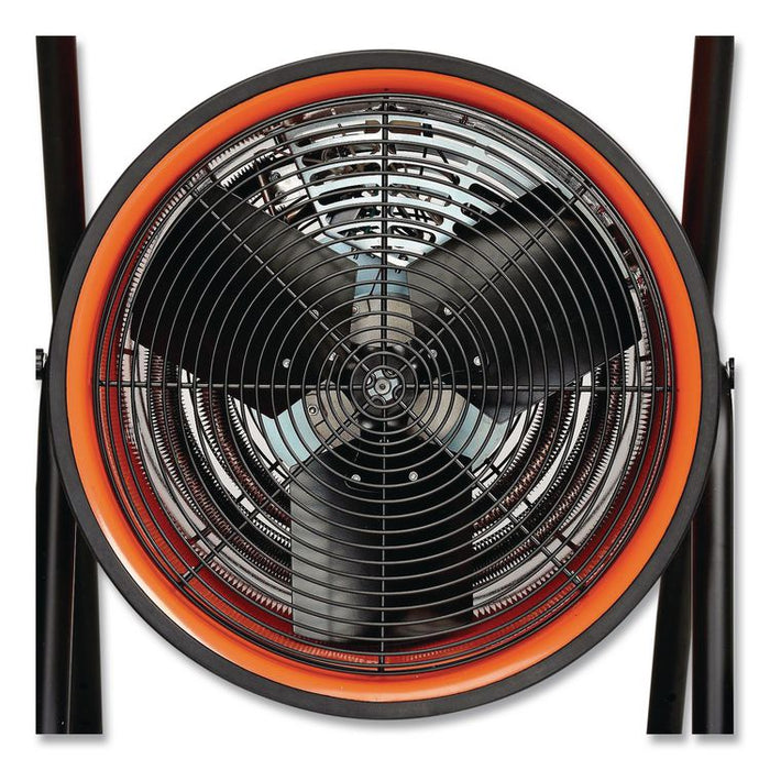 Portable Salamander Heater with Adjustable Thermostat, 480 V, 15,000 W, 21.59 x 28 x 38.5, Orange