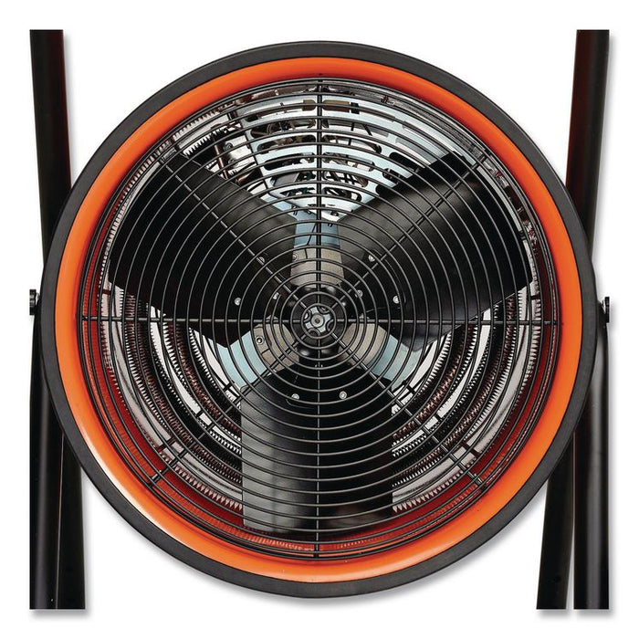 Portable Salamander Heater with Adjustable Thermostat, 208 V, 15,000 W, 21.59 x 28 x 38.5, Orange
