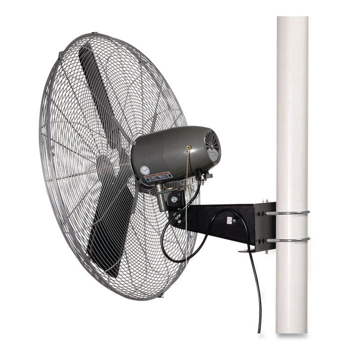 Oscillating Fan, Pole or Column Mount, 30", 6,780 CFM, 1/3 hp