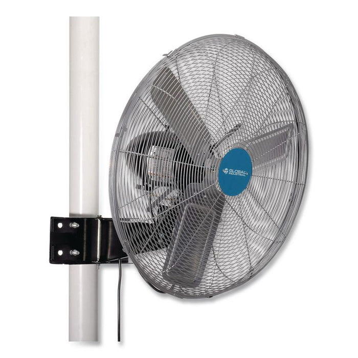Deluxe Oscillating Fan, Pole or Column Mount, 24", 4,660 CFM, 1/2 hp