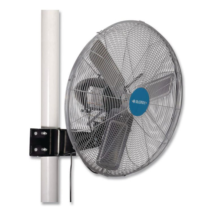 Deluxe Oscillating Fan, Pole or Column Mount, 24", 4,660 CFM, 1/2 hp