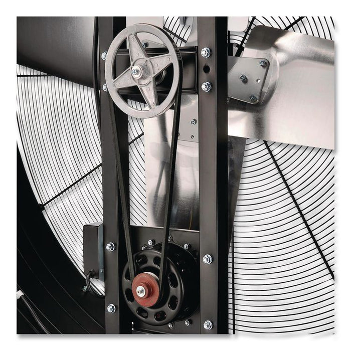 48" Portable Drum Blower Fan, 2 Speeds, Black