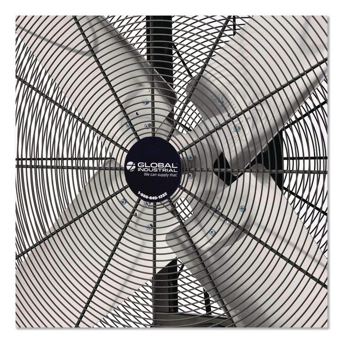 48" Portable Drum Blower Fan, 2 Speeds, Black