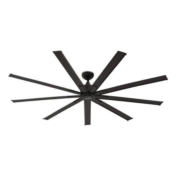 Industrial Ceiling Fan, 72", 6 Speeds, 9,400 CFM, Black