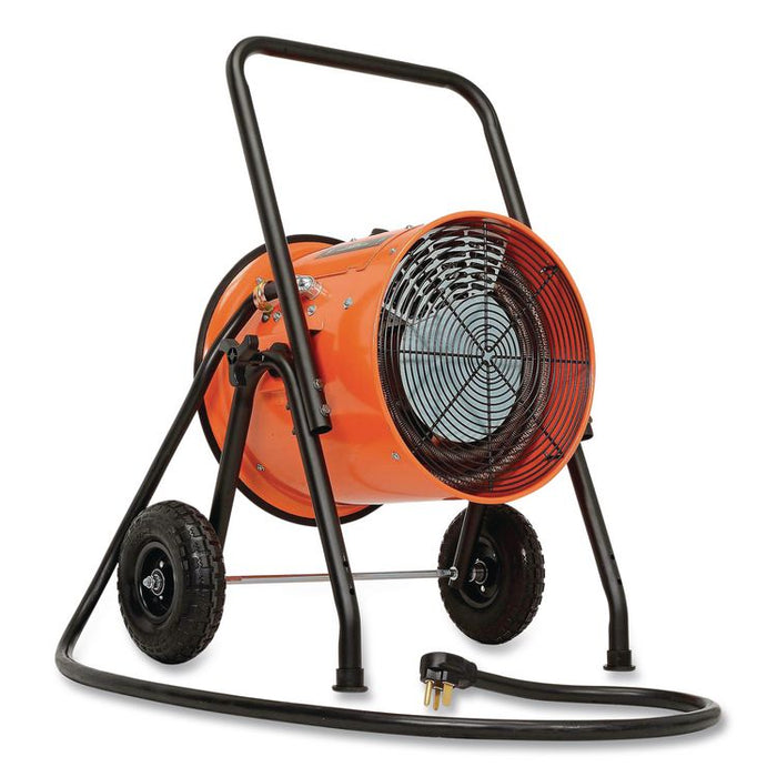 Portable Salamander Heater with Adjustable Thermostat, 10,000 W, 21.59 x 28 x 38.5, Orange