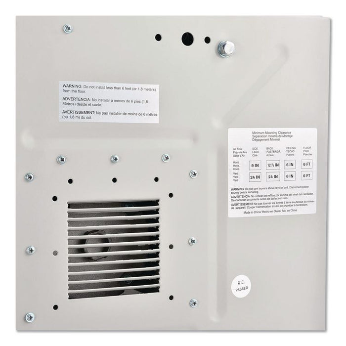 Unit Heater, Horizontal or Vertical Downflow, 20,000 W, 19 x 13.75 x 21.44, White
