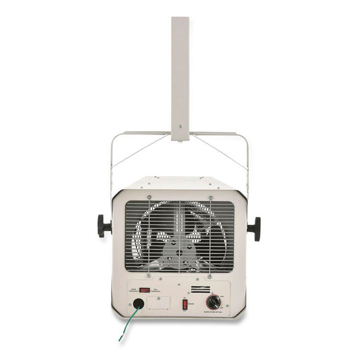 Unit Heater, Horizontal Downflow, 10,000 W, 18.13 x 16.75 x 16.06, White