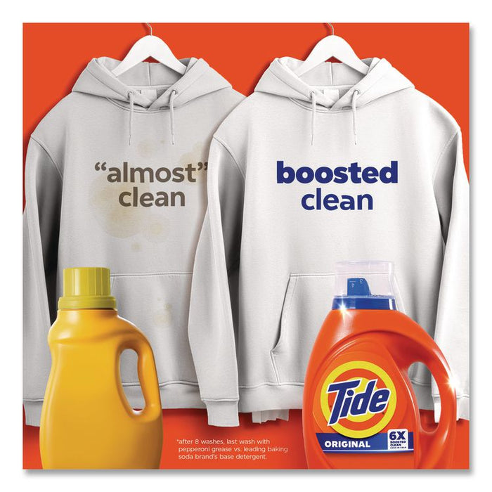 Liquid Laundry Detergent, Original Scent, 64 Loads, 80 oz Bottle, 4/Carton