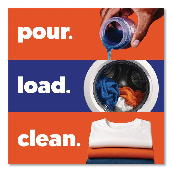 HE Laundry Detergent, Original Scent, Liquid, 64 Loads, 80 oz Bottle