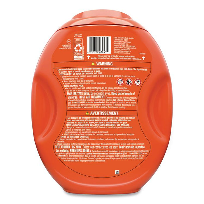 Pods, HE Compatible, Tide Original Scent, 85 oz, 112 Pods/Tub, 4 Tubs/Carton