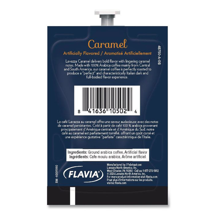 Lavazza Carmel Coffee Freshpack, 76/Carton