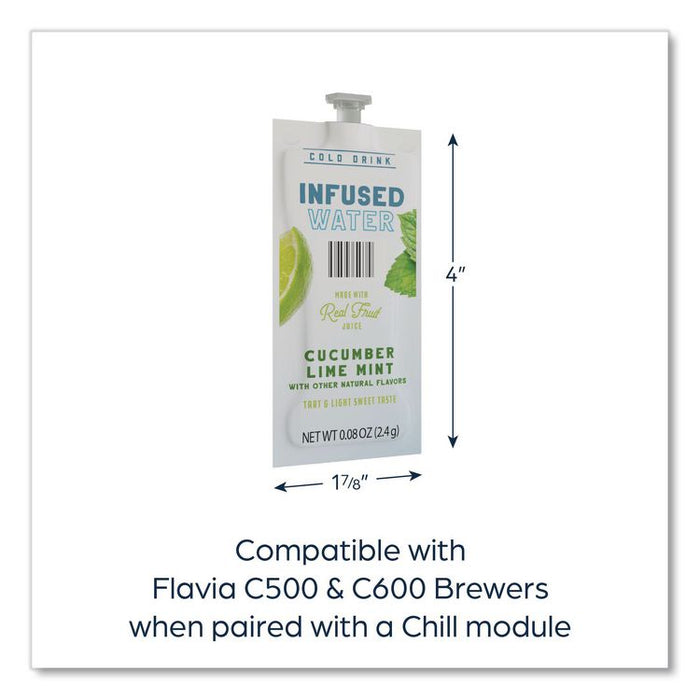 Cucumber Lime Mint Infused Water Freshpack, 100/Carton