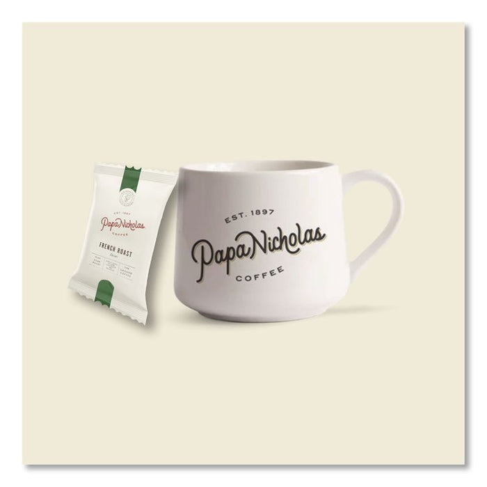 Premium Coffee, Decaffeinated French Roast, 18/Carton