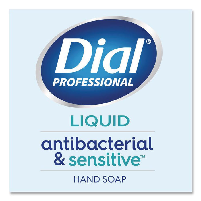 Antibacterial and Sensitive Fragrance-Free Liquid Hand Soap, Unscented, 11 oz Pump Bottle