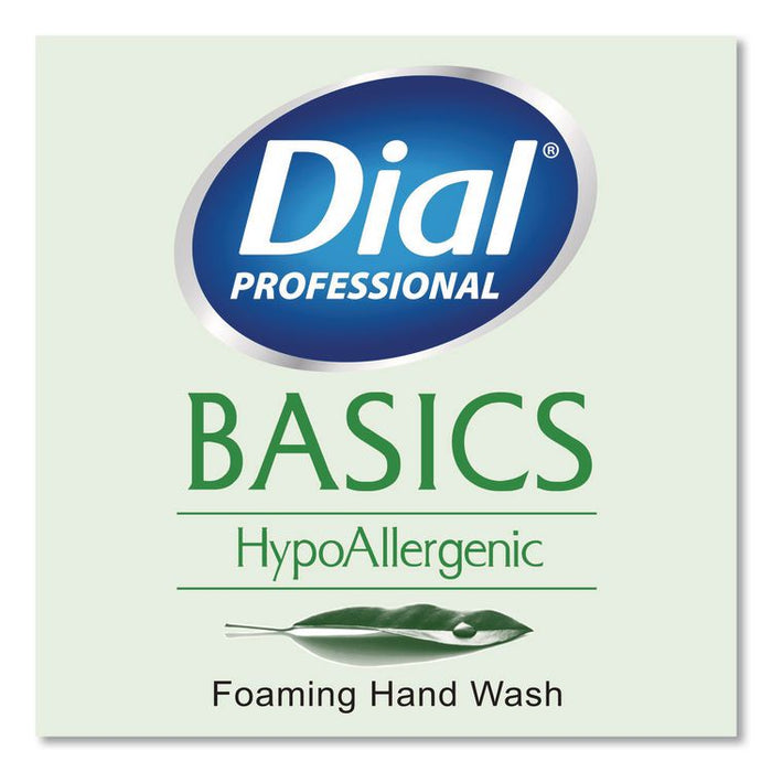 Basics Hypoallergenic Foaming Hand Wash, Aquatic, 10 oz, 8/Carton
