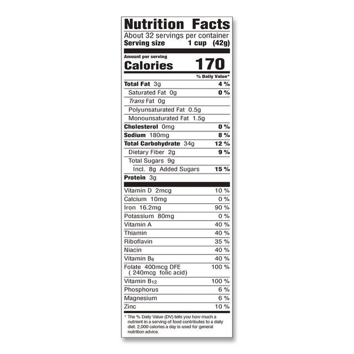 Honey Bunches of Oats with Almonds, 2 Bags/Box, 48 oz Box