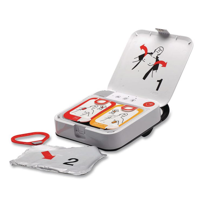 LIFEPAK CR2 Cellular Defibrillator, Fully Automatic, English/Spanish, Handle