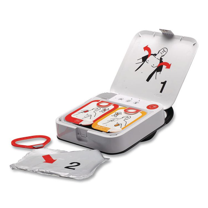 LIFEPAK CR2 Cellular Defibrillator, Fully Automatic, English/Spanish, Bag
