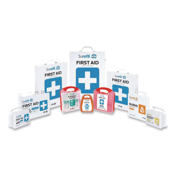 AED Three-View Wall Sign, 10" x 5.25" x 9"